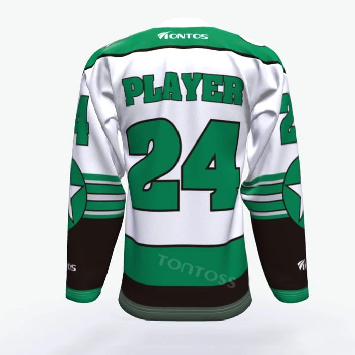 Neon Green Hockey Jersey